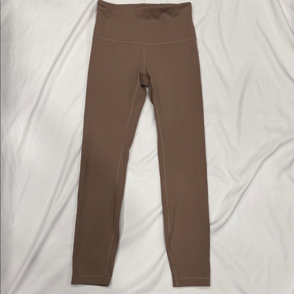Lululemon Wunder Train High-Rise Ribbed Tight 25” Size 4